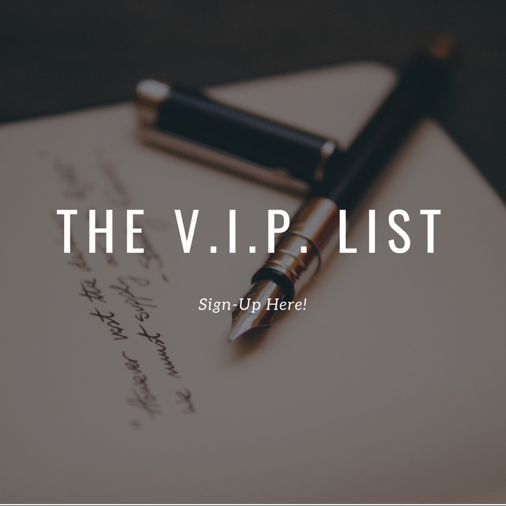 • SIGN UP HERE •